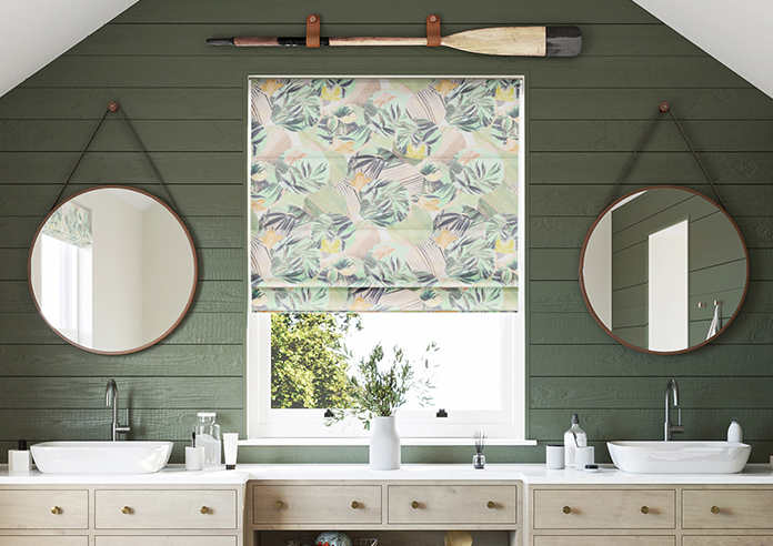 Osaka, Mint - Motorised Roman Blind - Image 3